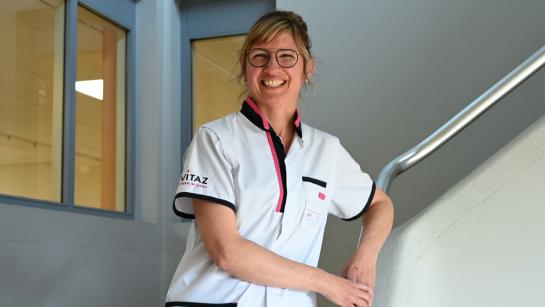 Hoofdverpleegkundige Greet Reyniers