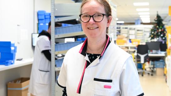Apotheekassistente Anne Van der Stricht