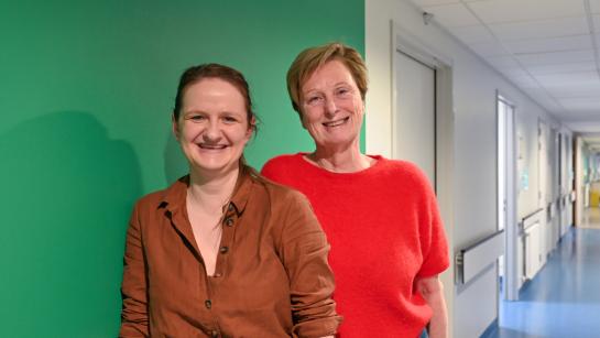 Kristl Pauwels en Melissa Stuer leidinggevenden Mobiele Equipe