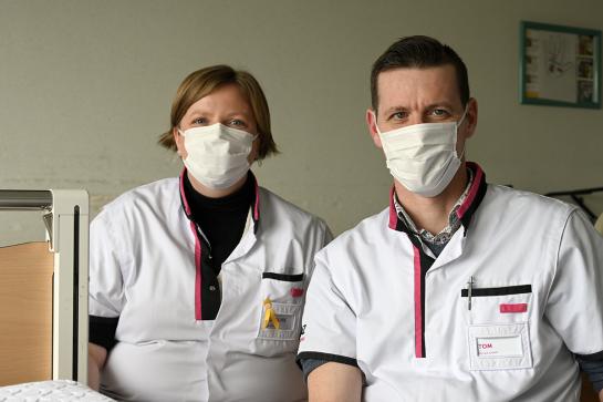 Sociale dienst Tom Hillaert Caroline Van Osselaer