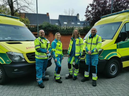 Nieuwe PIT-ambulances in het Waasland