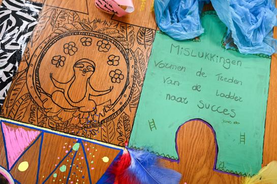 Puzzelstukje op deur Open Geestdagen PAAZ