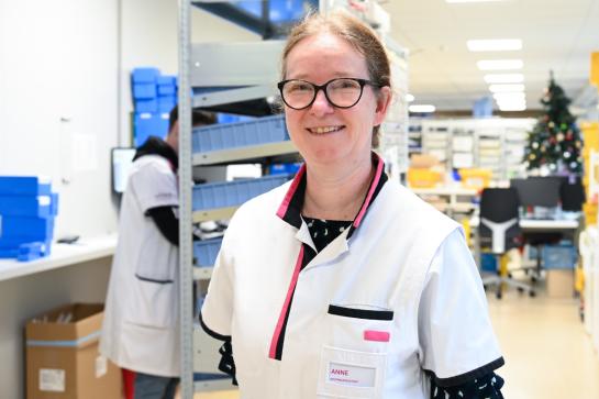 Apotheekassistente Anne Van der Stricht