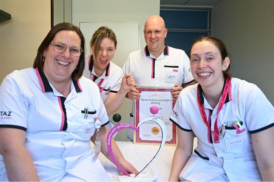 Groepsfoto mentoren studentenwerking Geriatrie 1